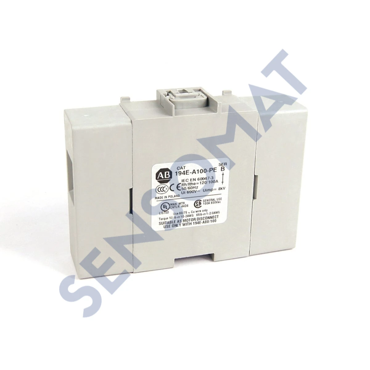 194E-A100-PE Allen-Bradley 194E Earthing-Grou