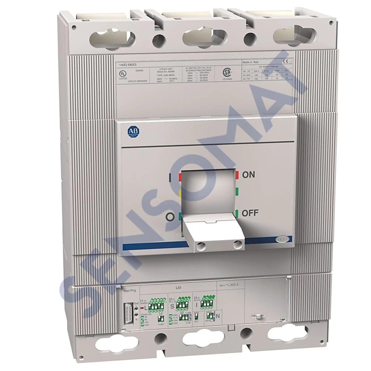 140G-M6H3-D60 Allen-Bradley 140G 800A M Frame
