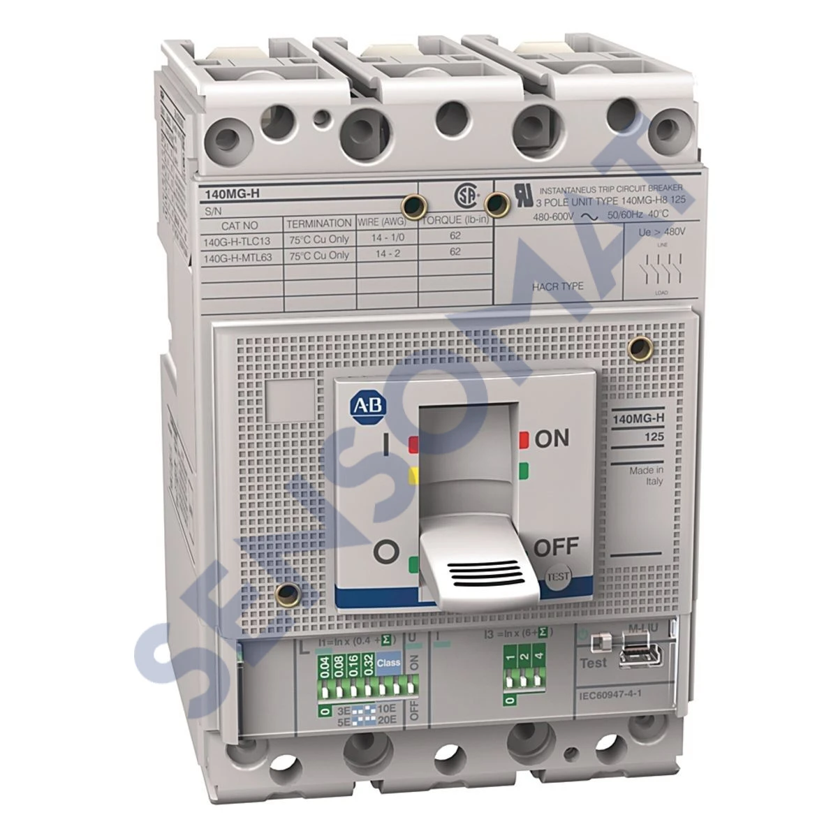 140MG-H8E-C25 Allen-Bradley 140MG 25A H Frame