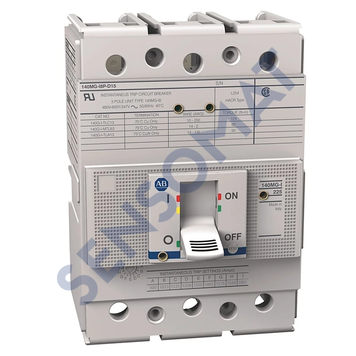 140MG-I8P-D11 Allen-Bradley 140MG 110A I Fram