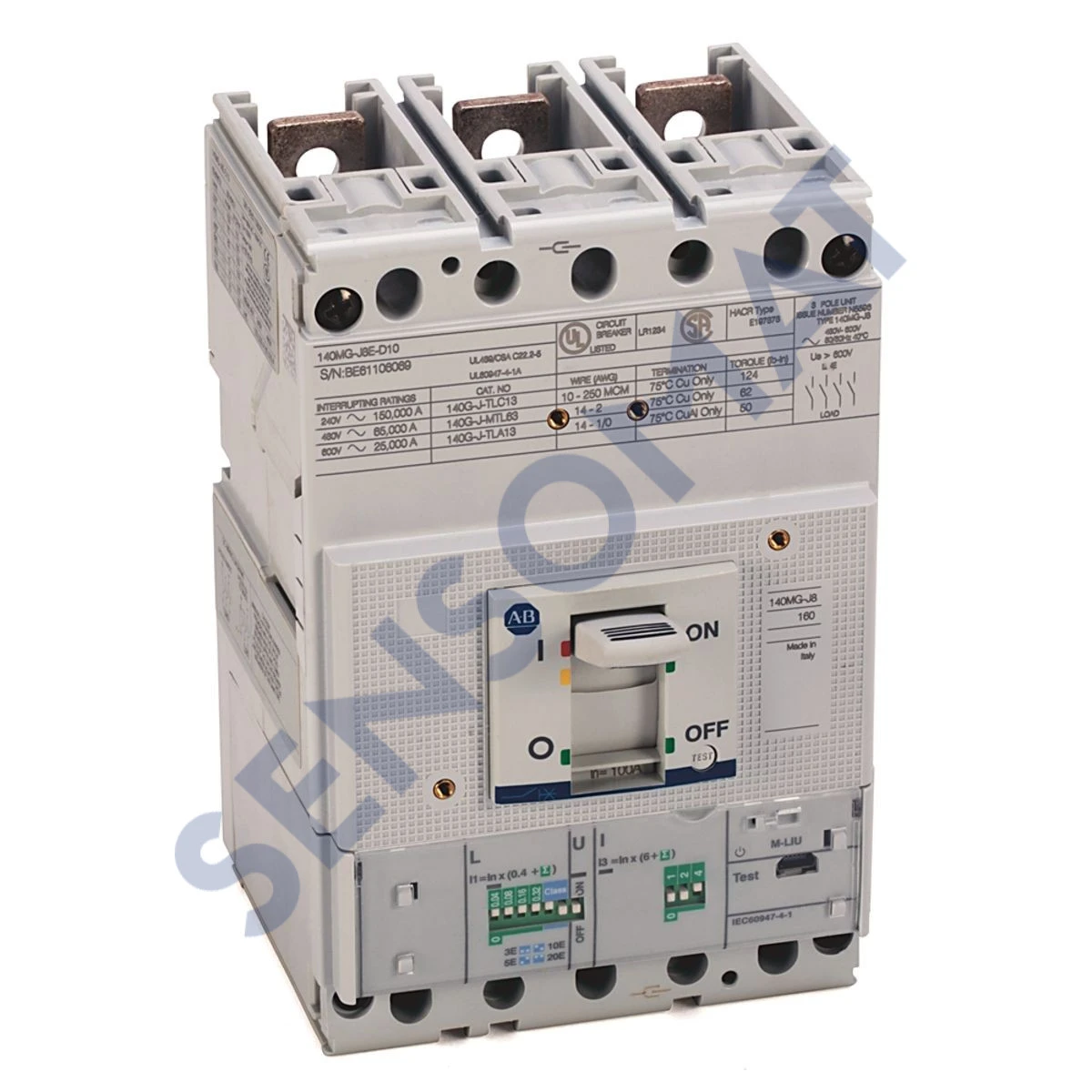 140MG-J8E-C60 Allen-Bradley 140MG 60A J Frame