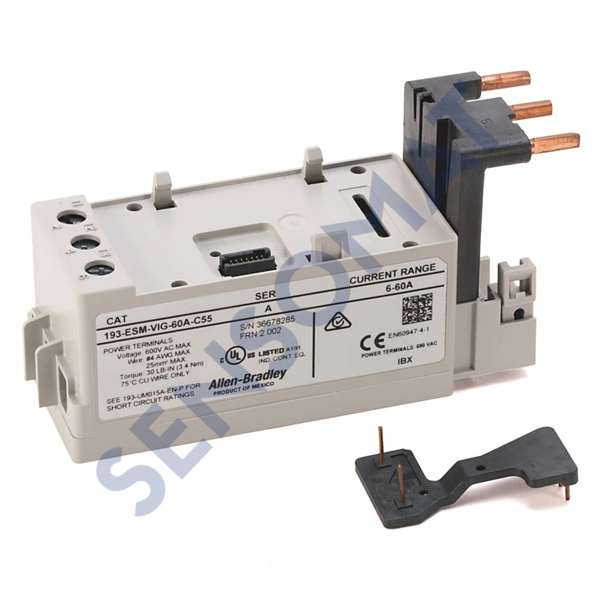 193-ESM-VIG-60A-C55 Allen-Bradley E300/E200 6