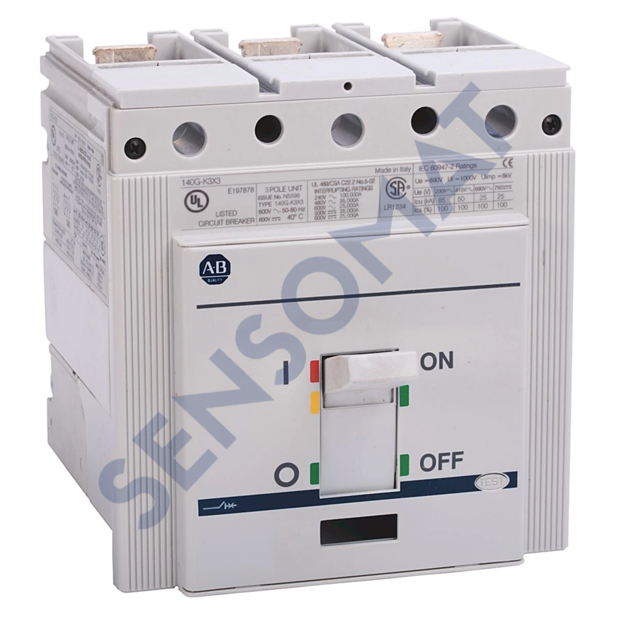 140G-K3X3 Allen-Bradley 140G 400A Molded Case