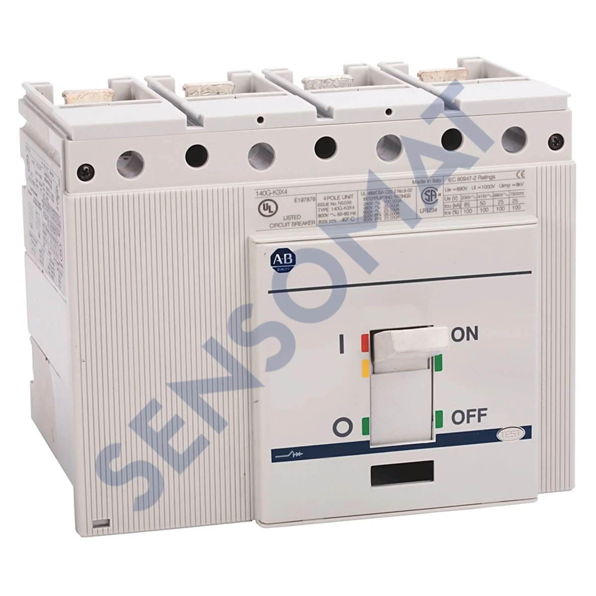 140G-K3X4 Allen-Bradley 140G 400A Molded Case