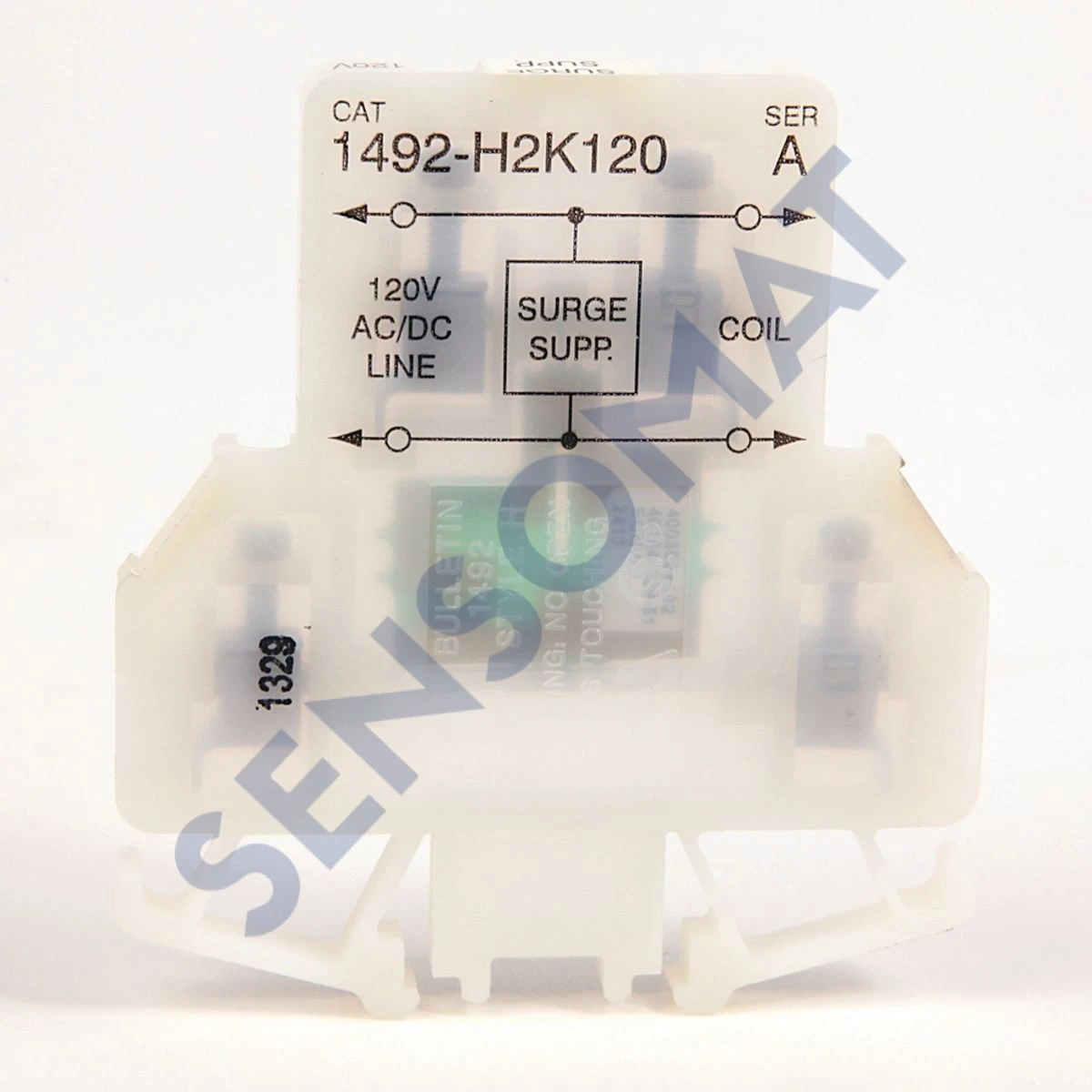 1492-H2K120 Allen-Bradley TERM BLCK Rail MTD