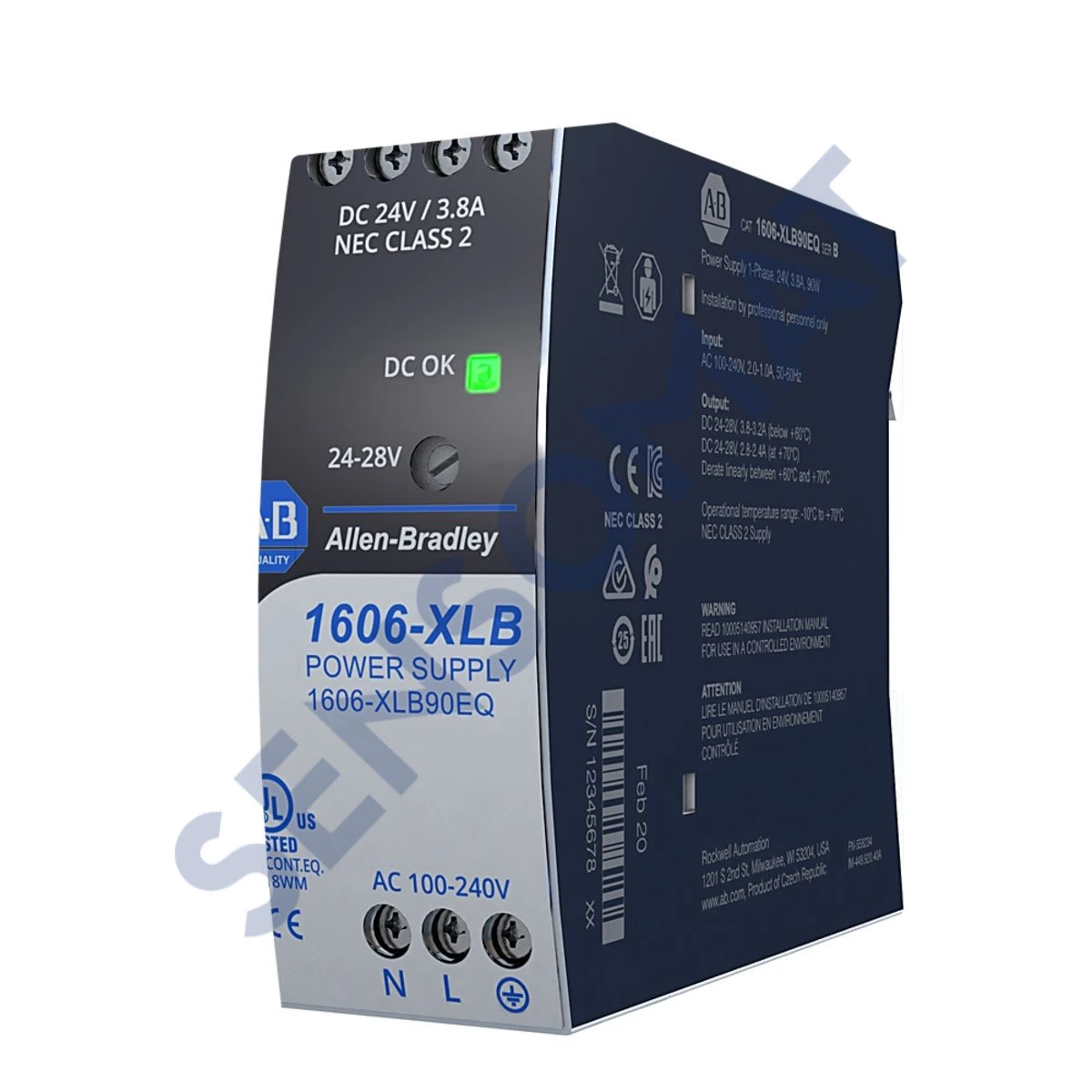 1606-XLB90E Allen-Bradley XLB Power Supply 90