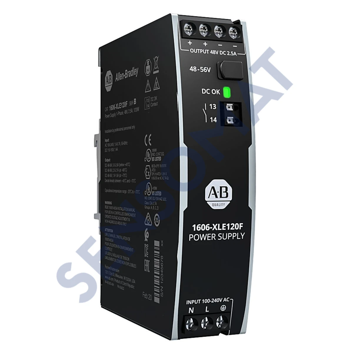 1606-XLE120F Allen-Bradley XLE Power Supply 1