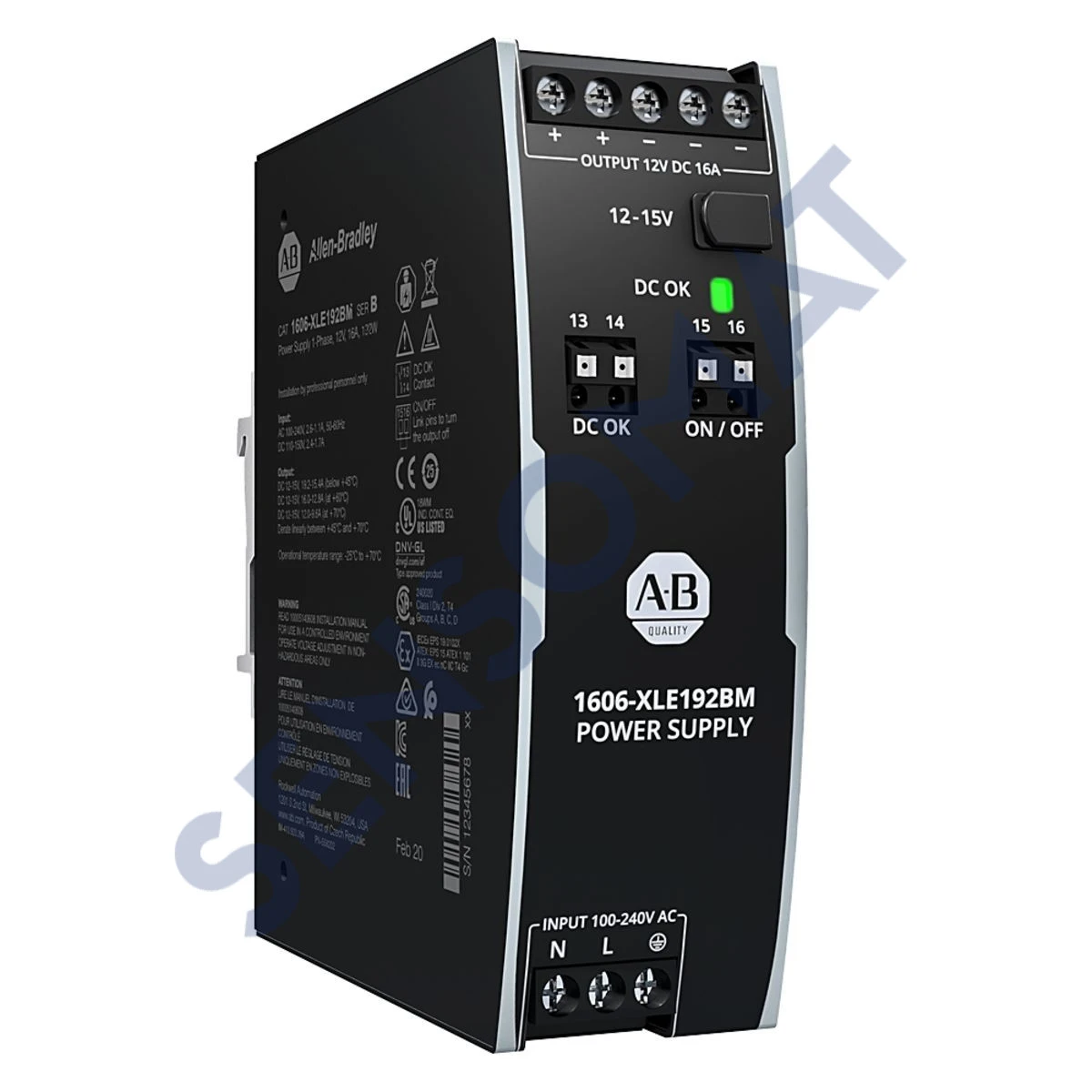 1606-XLE192BM Allen-Bradley XLE Power Supply