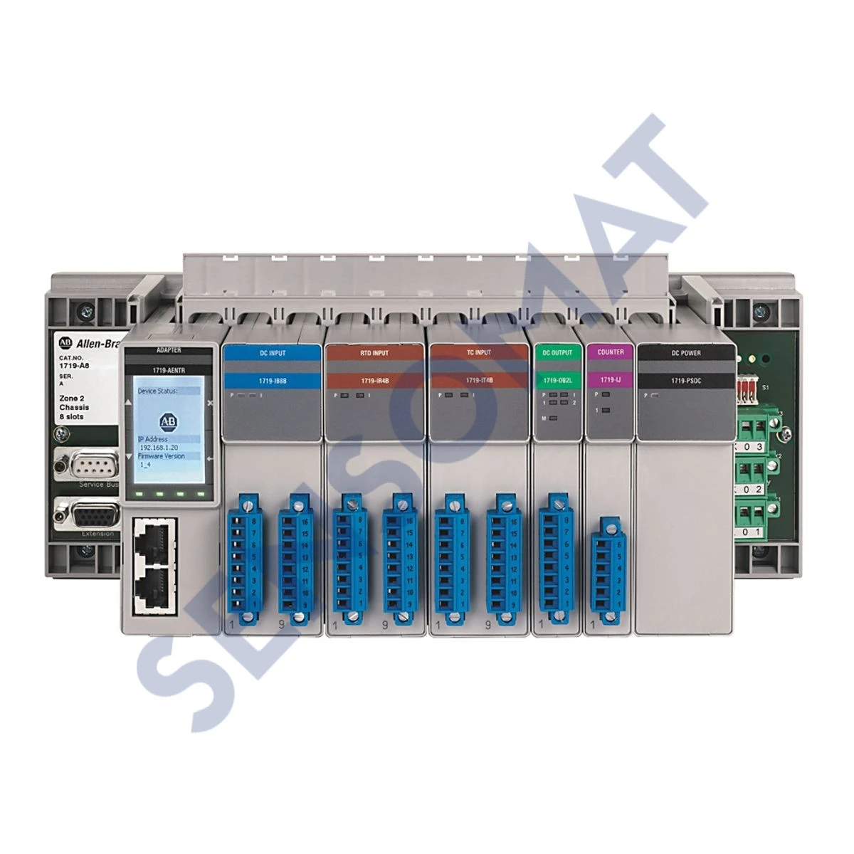 1719-A24 Allen-Bradley Ex I/O 24 Slot Extensi