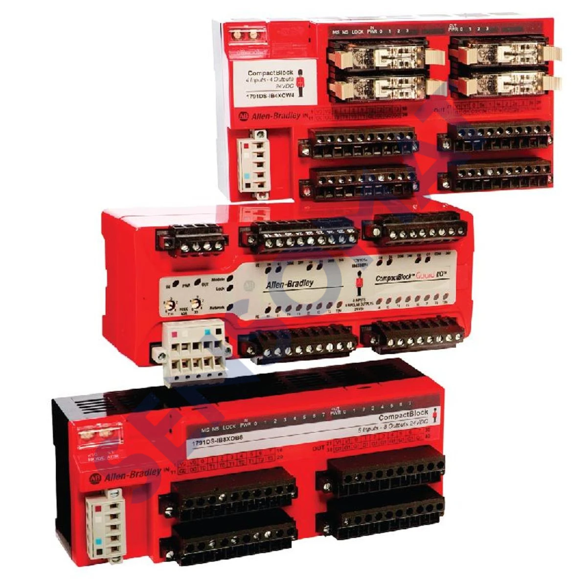 1791DS-IB4XOW4 Allen-Bradley Guard I/O 8 Poin