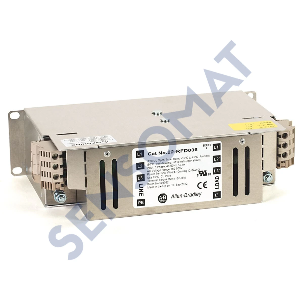 22-RFD036 Allen-Bradley PowerFlex EMC Filter