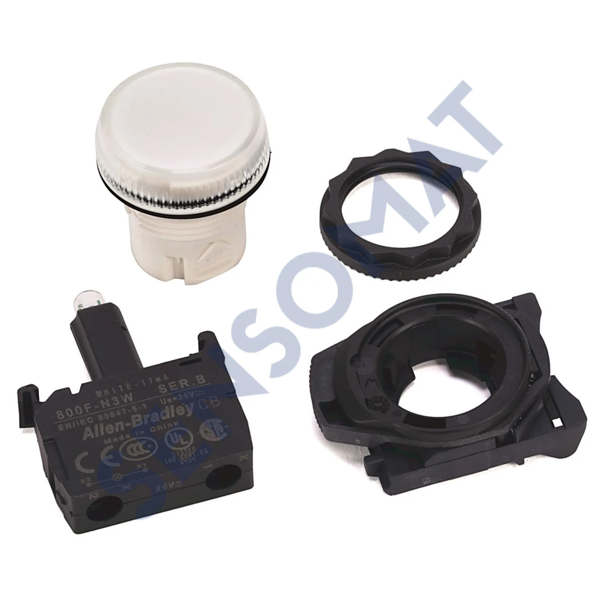 800FM-P6MN5W Allen-Bradley 22mm Pilot Light 8