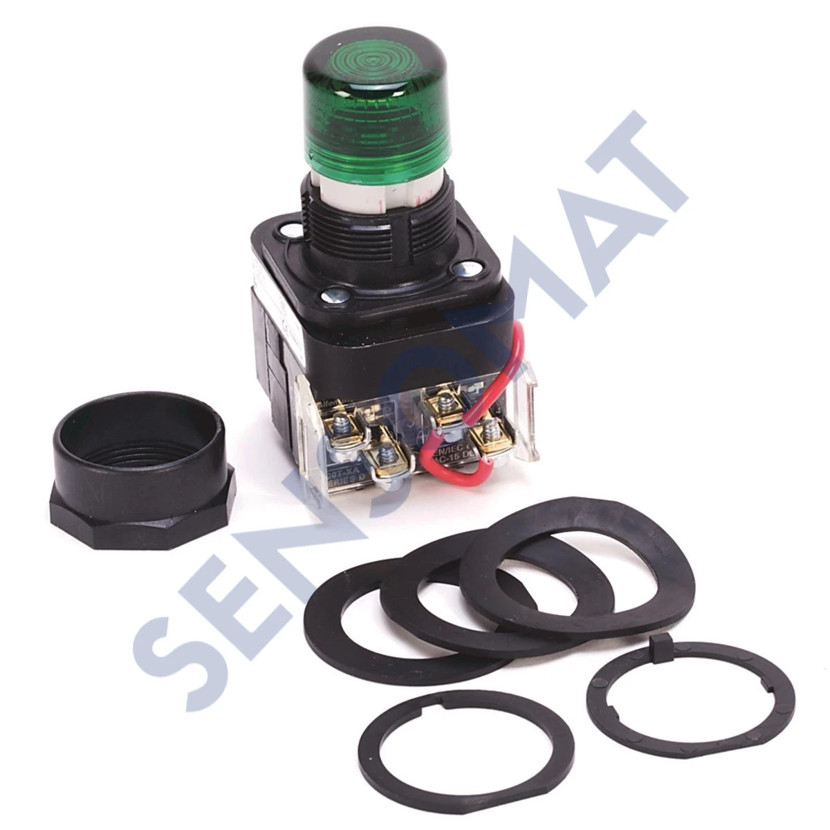 800H-PRTH16GG1Y Allen-Bradley 30mm Pilot Ligh