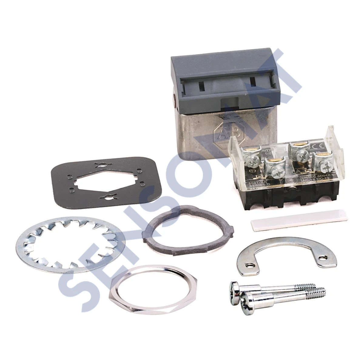 800H-WK43A Allen-Bradley 30mm Momentary Push