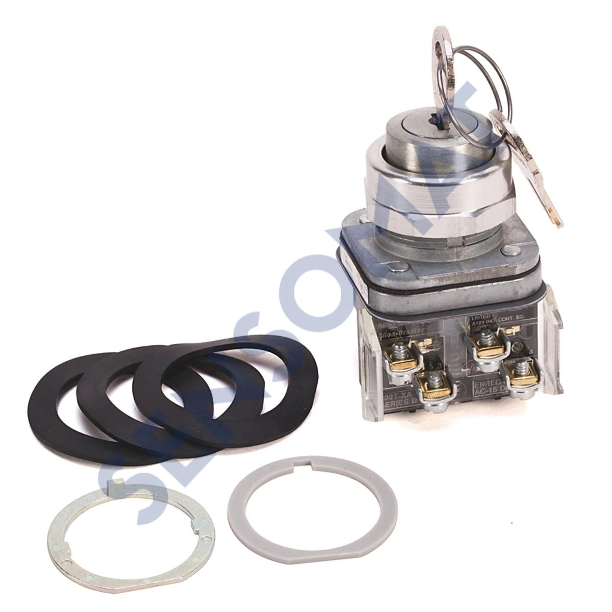 800T-E14M6A Allen-Bradley 30 mm Cyl Lock Push