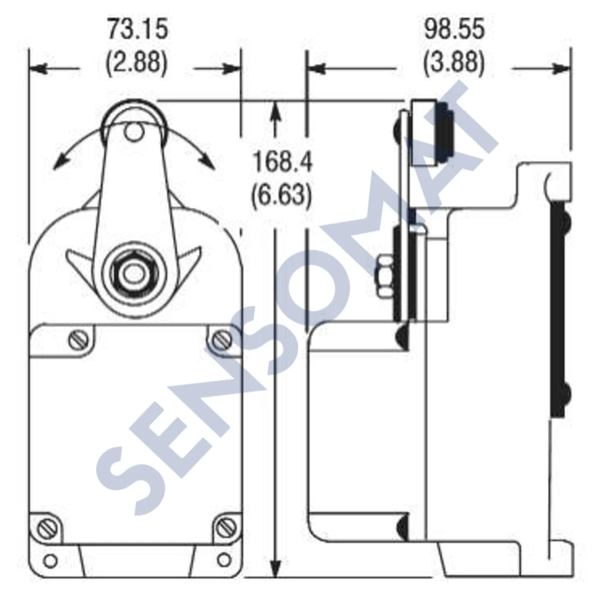 801-ASH22 Allen-Bradley LIMIT SWITCH GENERAL