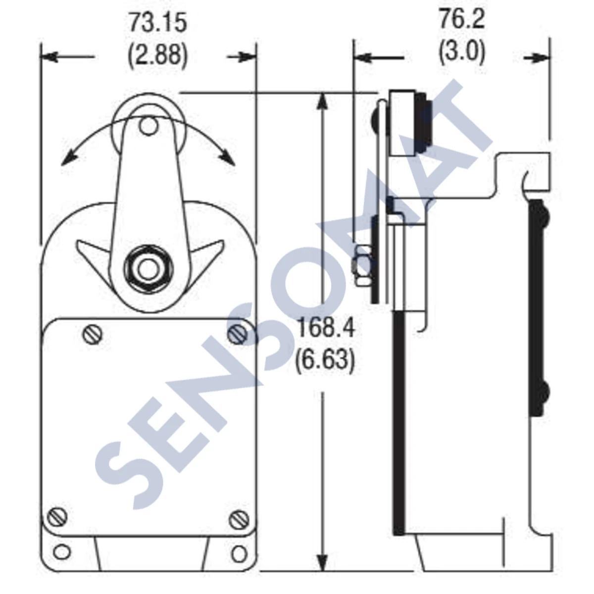 801-ASN21 Allen-Bradley LIMIT SWITCH GENERAL