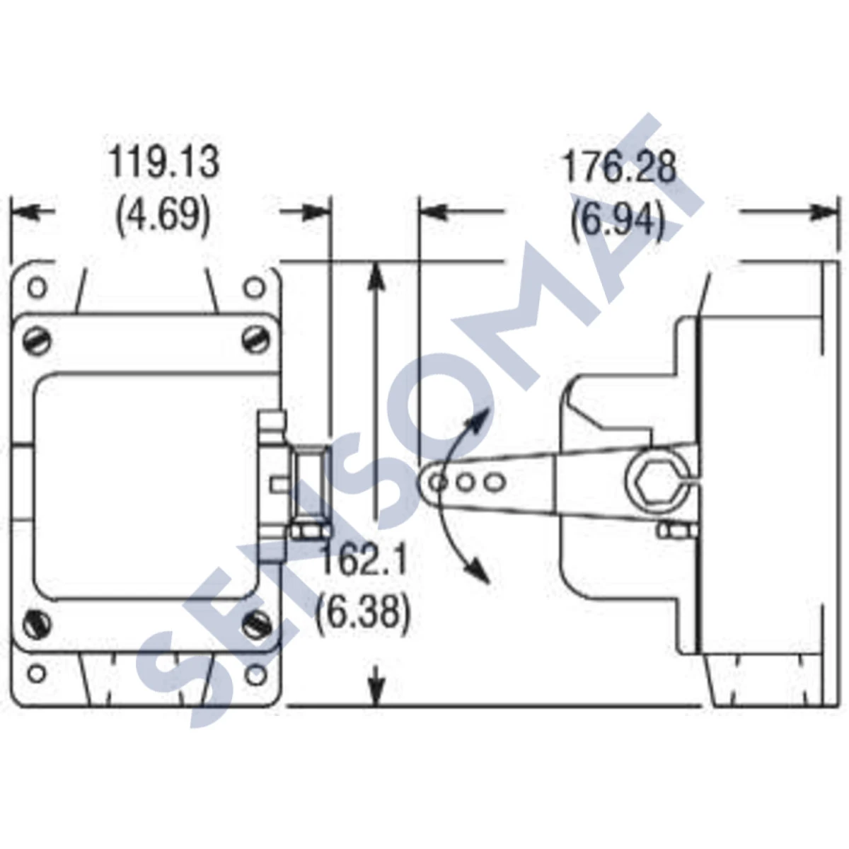 801-DSK145 Allen-Bradley LIMIT SWITCH GENERAL