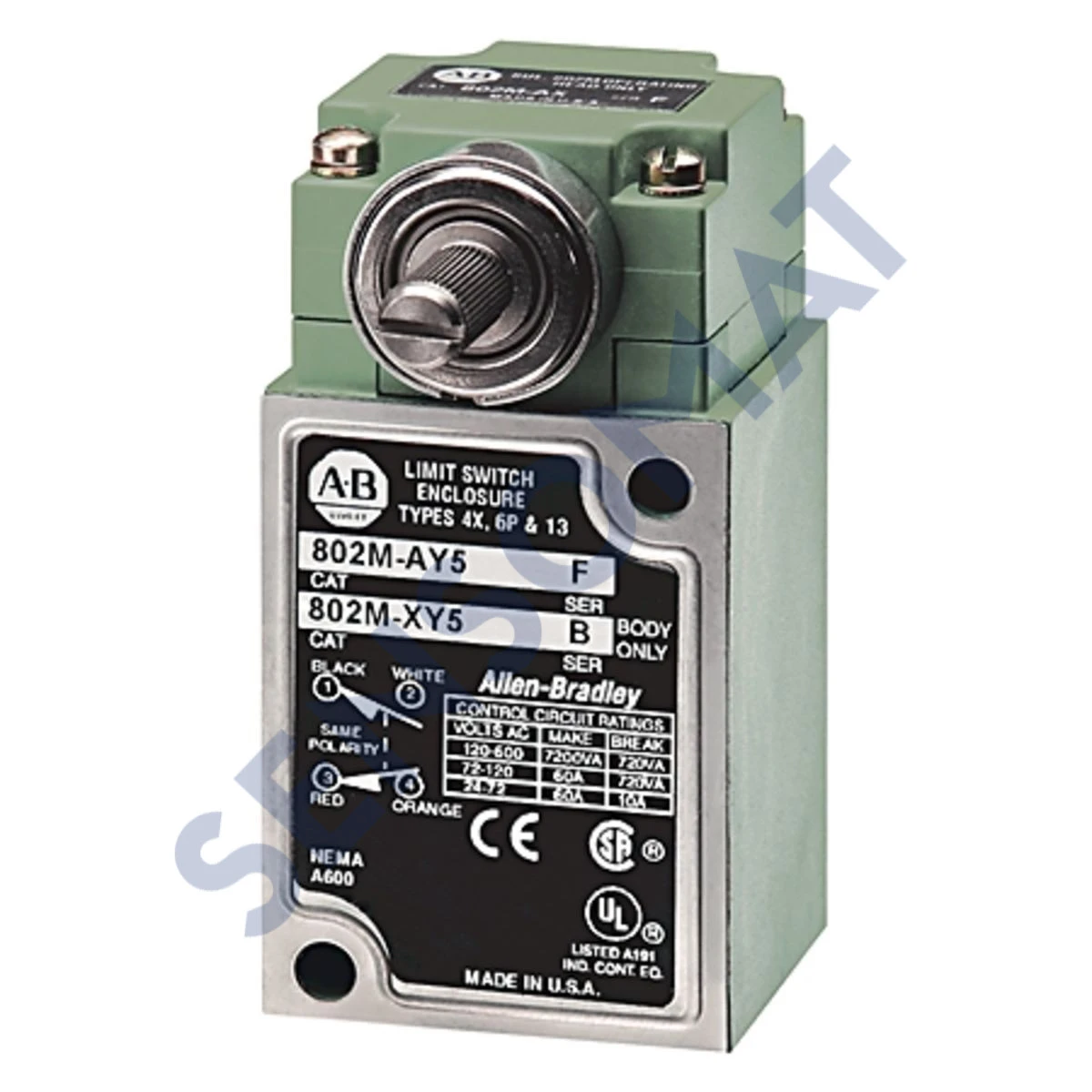 802M-CY8 Allen-Bradley LIMIT SW W/8FT CORD
