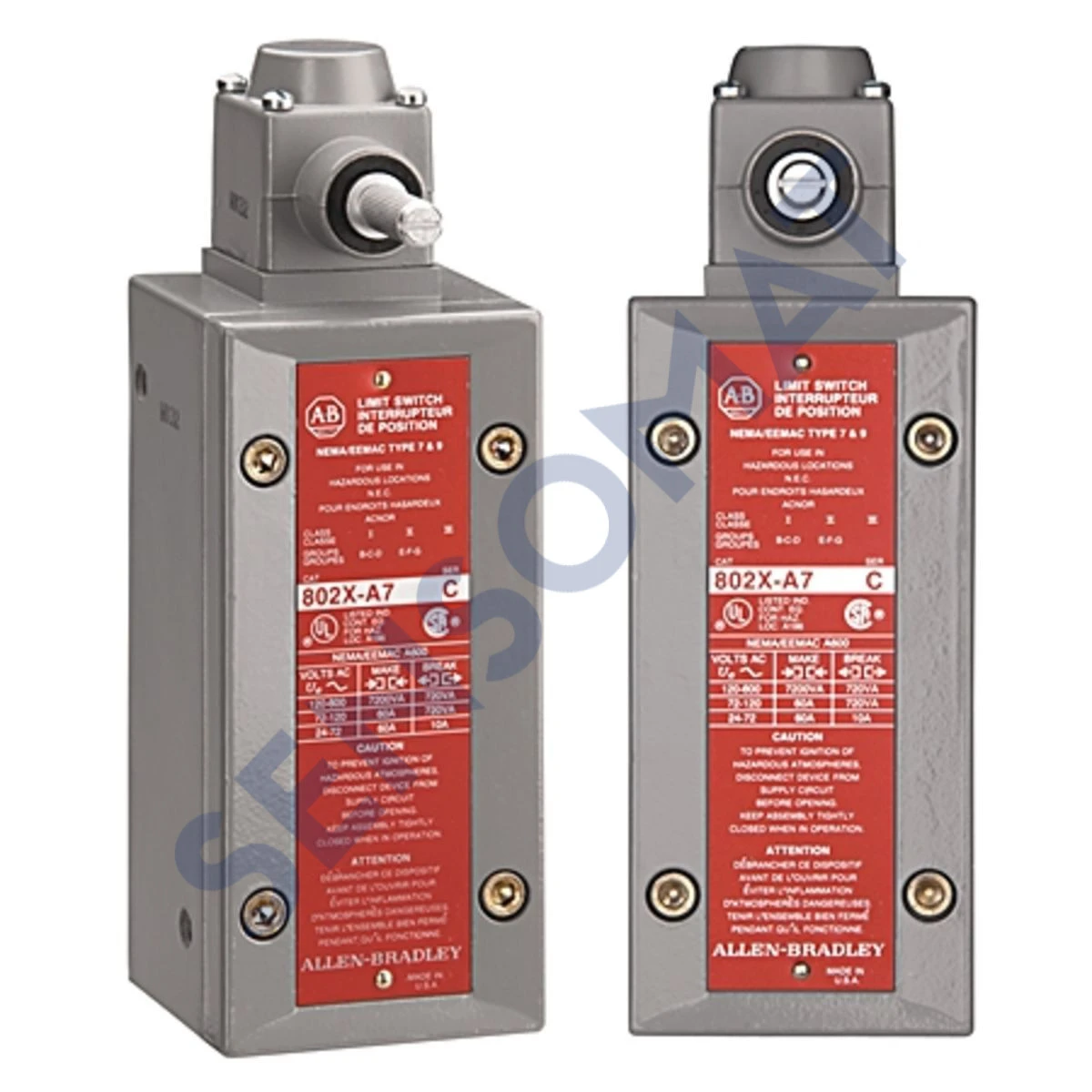 802XB4 Allen-Bradley SWITCH,LIMIT
