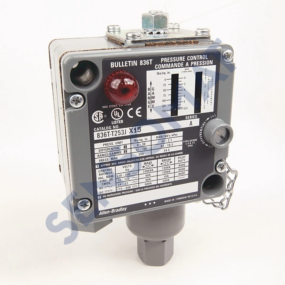 836T-T253JX15 Allen-Bradley Electro-Mech Pres