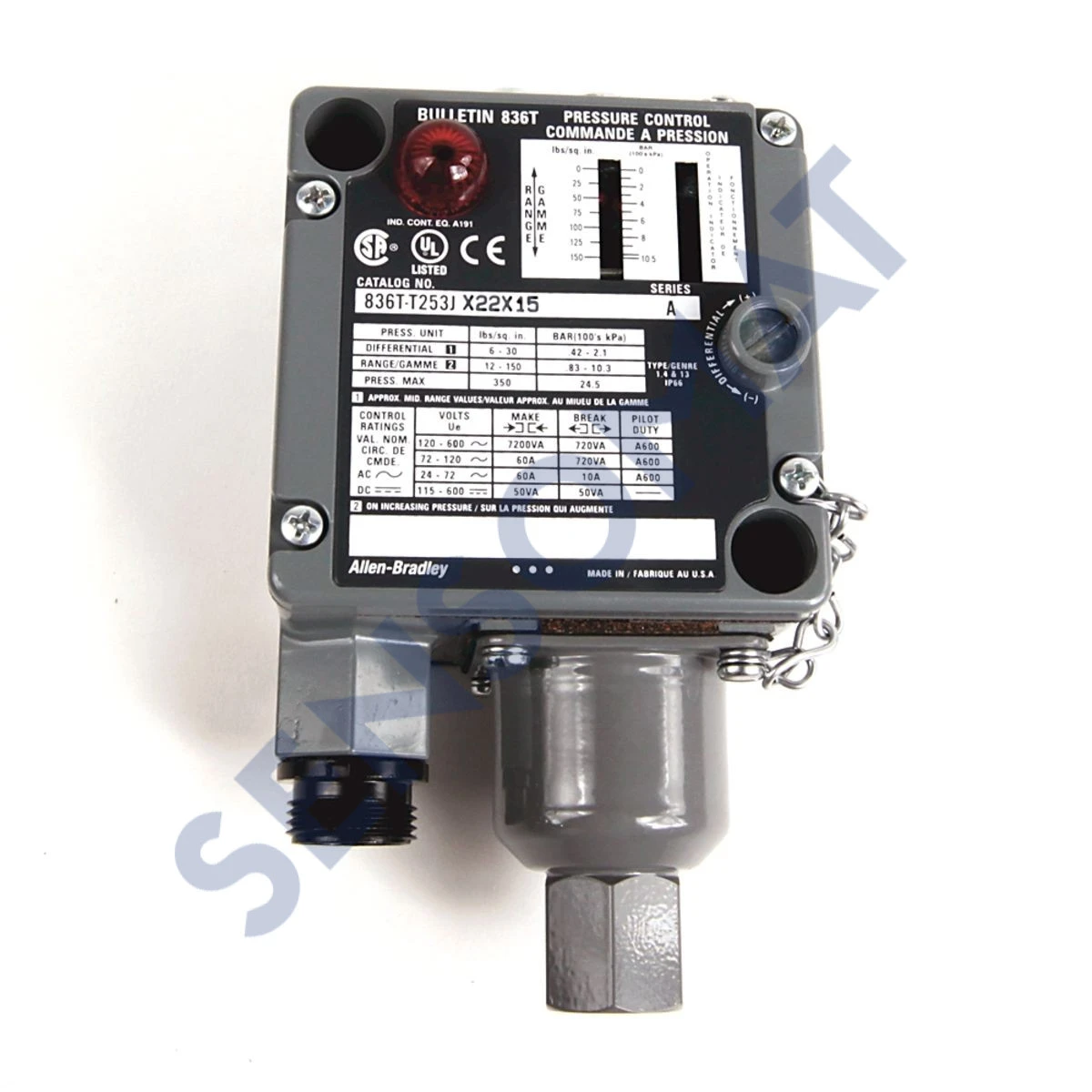 836T-T253JX23X15 Allen-Bradley Electro-Mech P