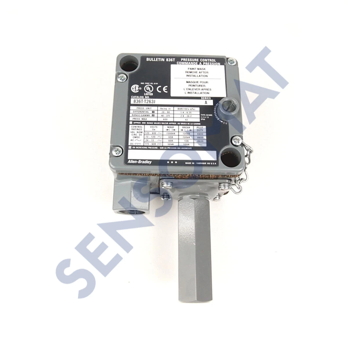 836T-T262JX40 Allen-Bradley Electro-Mech Pres