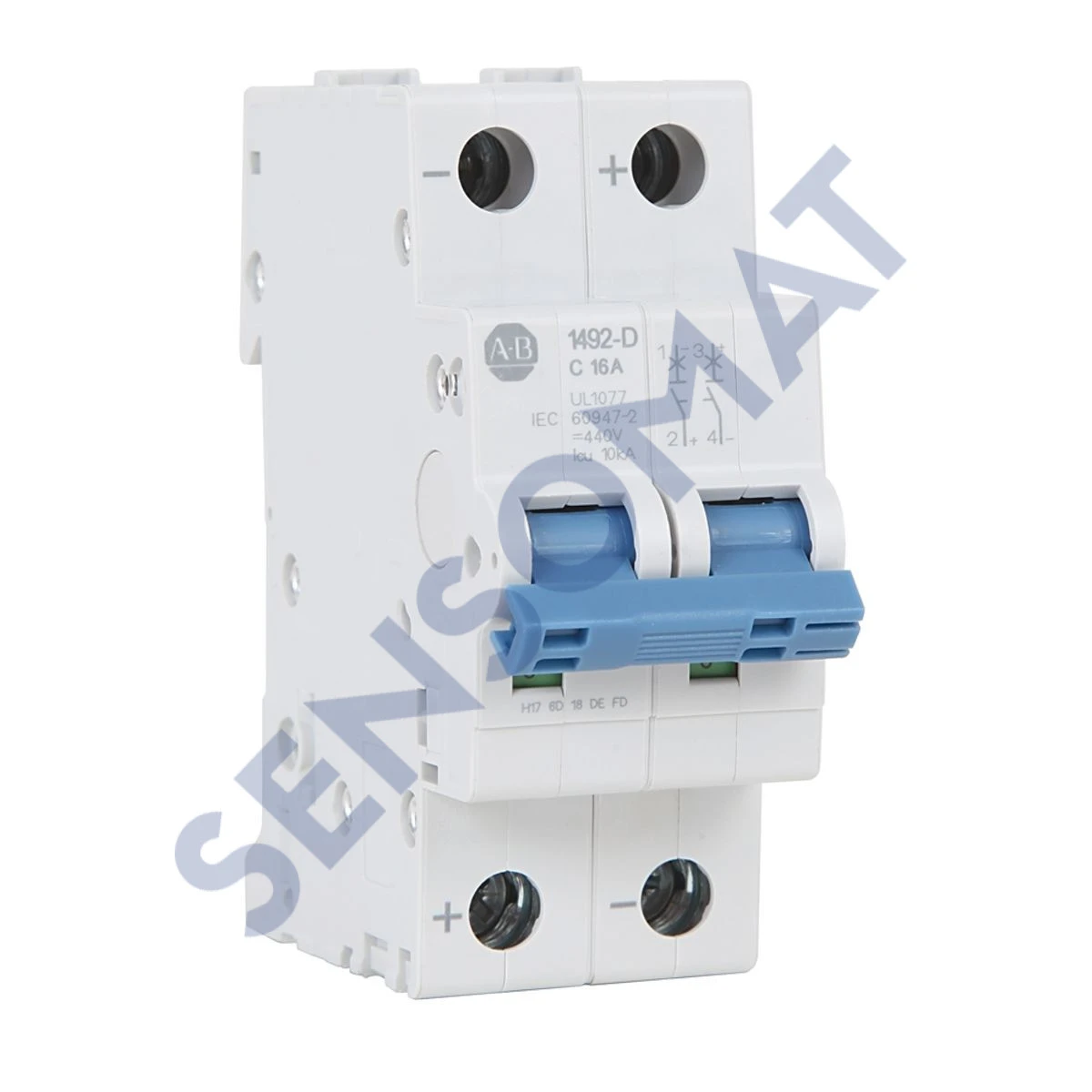 1492-D2C010 Allen-Bradley MCB Supplementary P