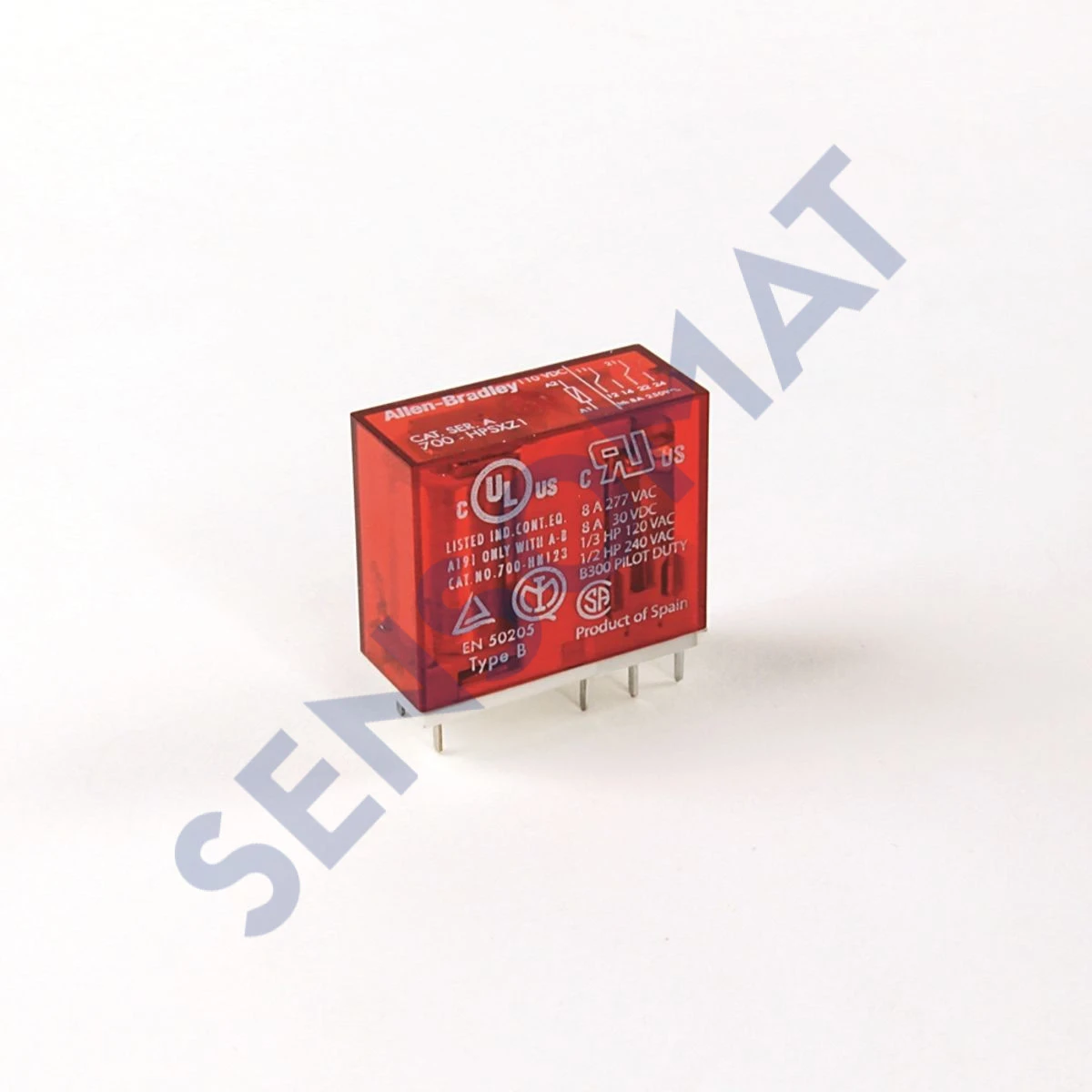 700-HPSXZ1 Allen-Bradley 110V DPDT PCB Style