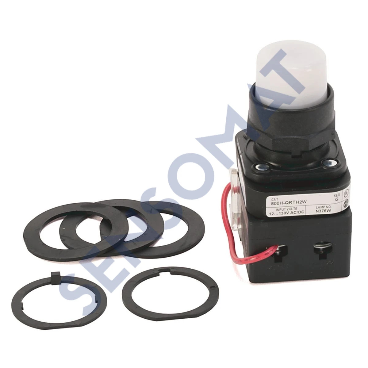 800H-QRTH2WAR Allen-Bradley 30mm Pilot Light