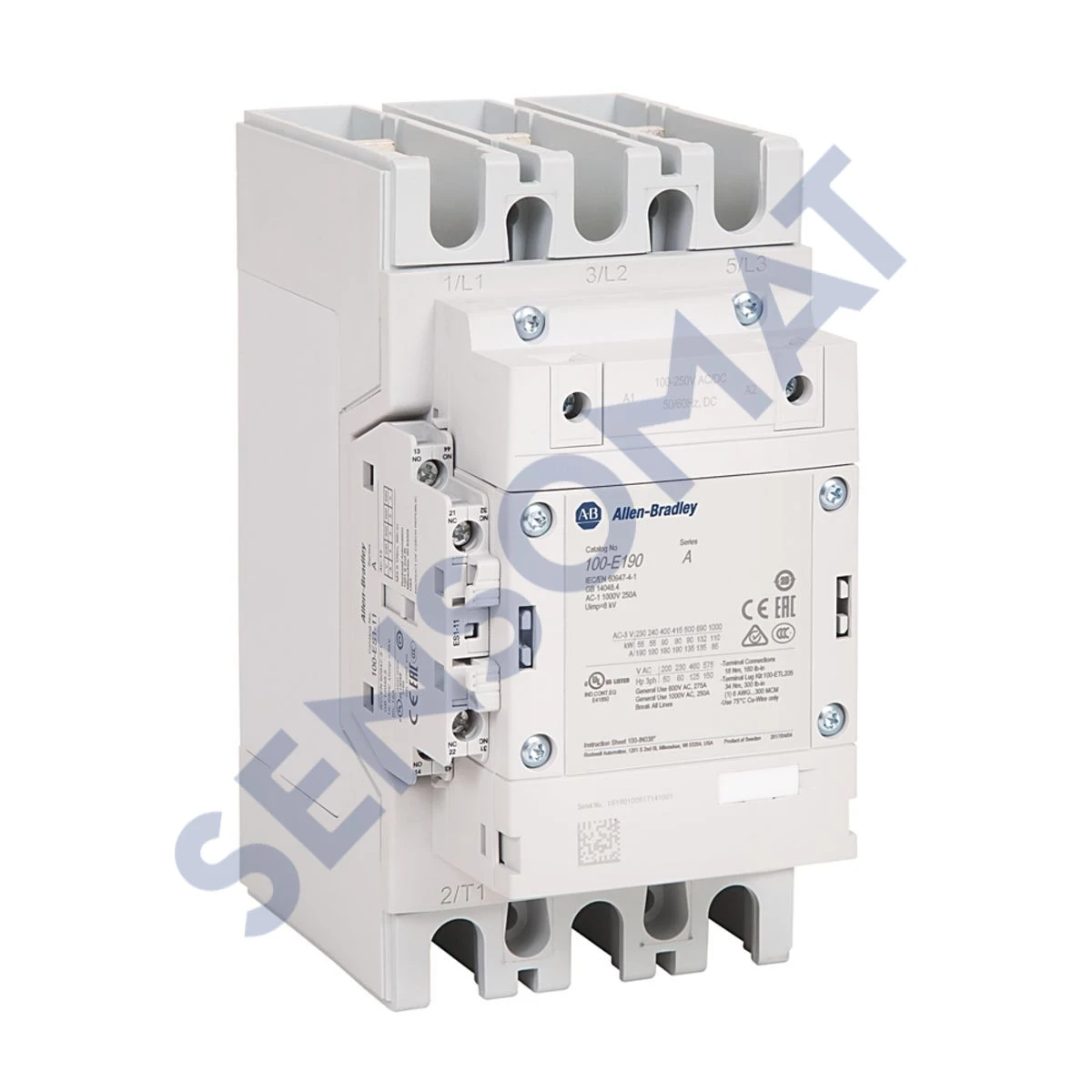 100-E190KY11 Allen-Bradley IEC 190 A Contacto