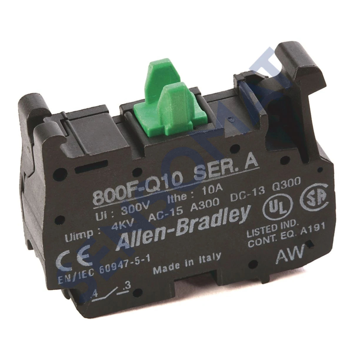 800F-MD5CX11V Allen-Bradley 22mm Back of Pane