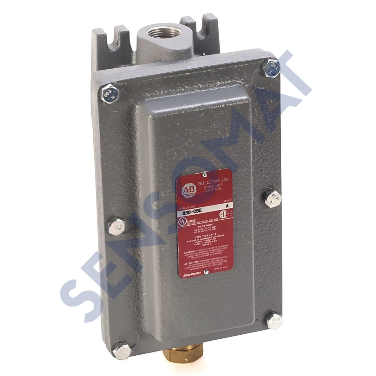 836-C8S Allen-Bradley Electro-Mech Pres Cntrl
