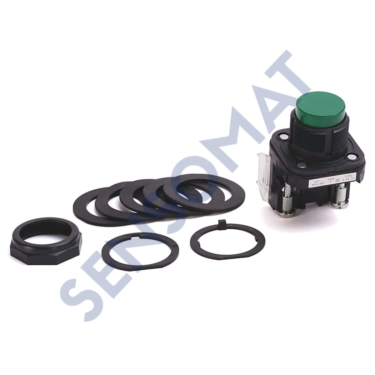 800H-BR5 Allen-Bradley 30mm Momentary Push Bu