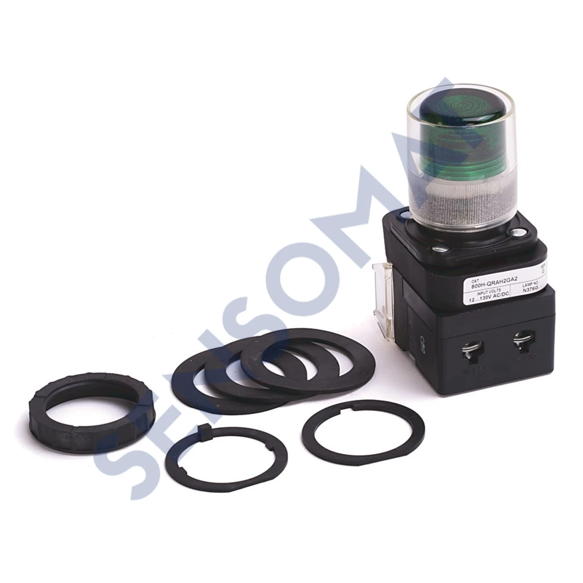 800H-QRAH2GAV Allen-Bradley 30mm Momentary Pu