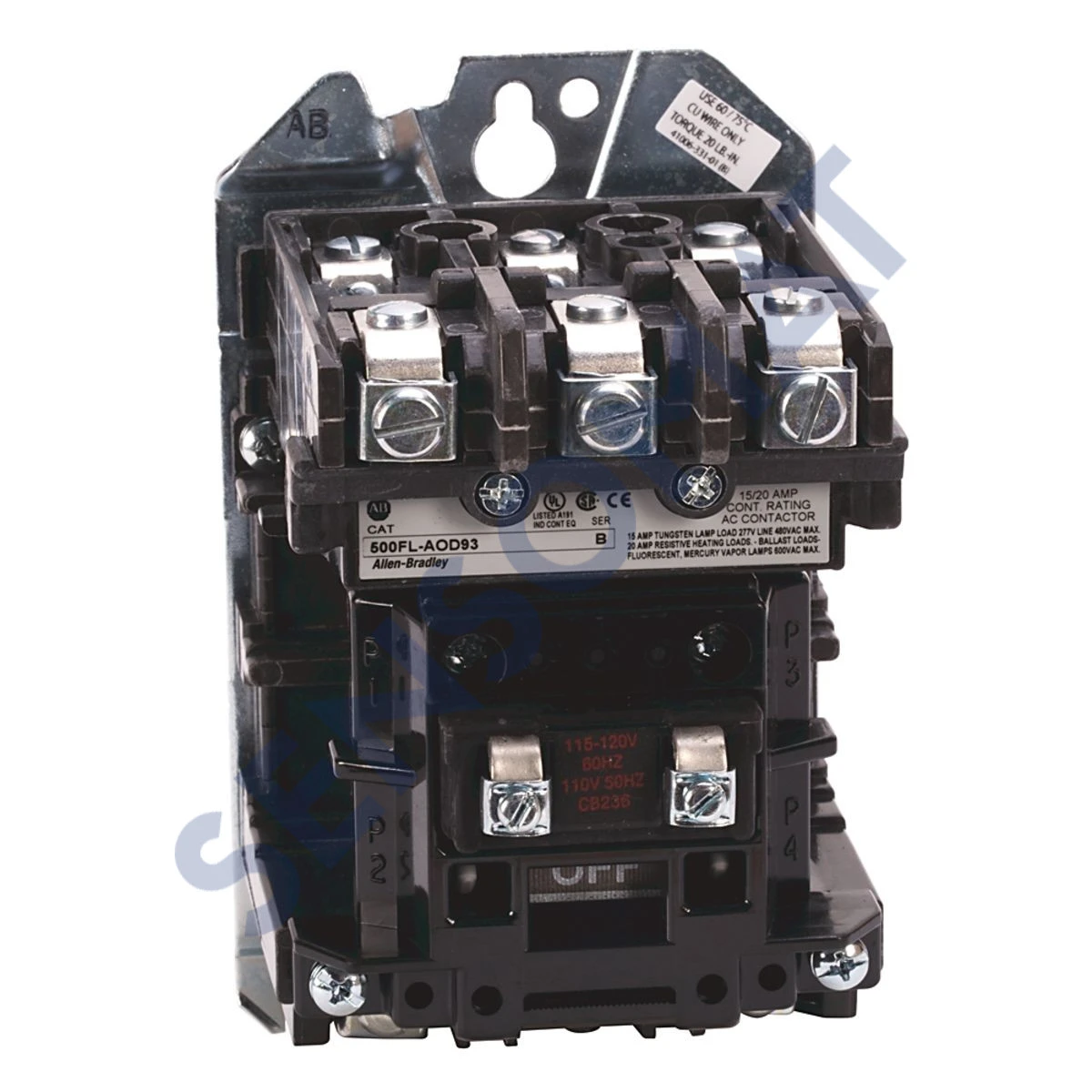 500FL-BOB93 Allen-Bradley NEMA Size 1 Feed Th