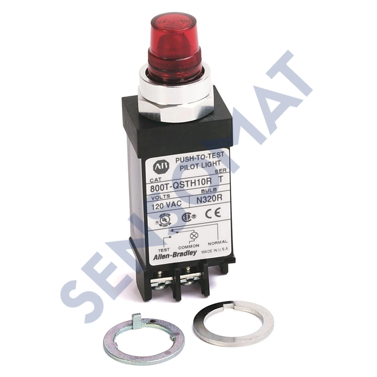 800T-QSTH24A Allen-Bradley 18mm Pilot Light 8