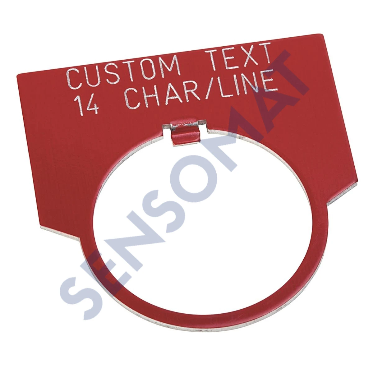 800T-X121E Allen-Bradley 30mm 800T Red Custom