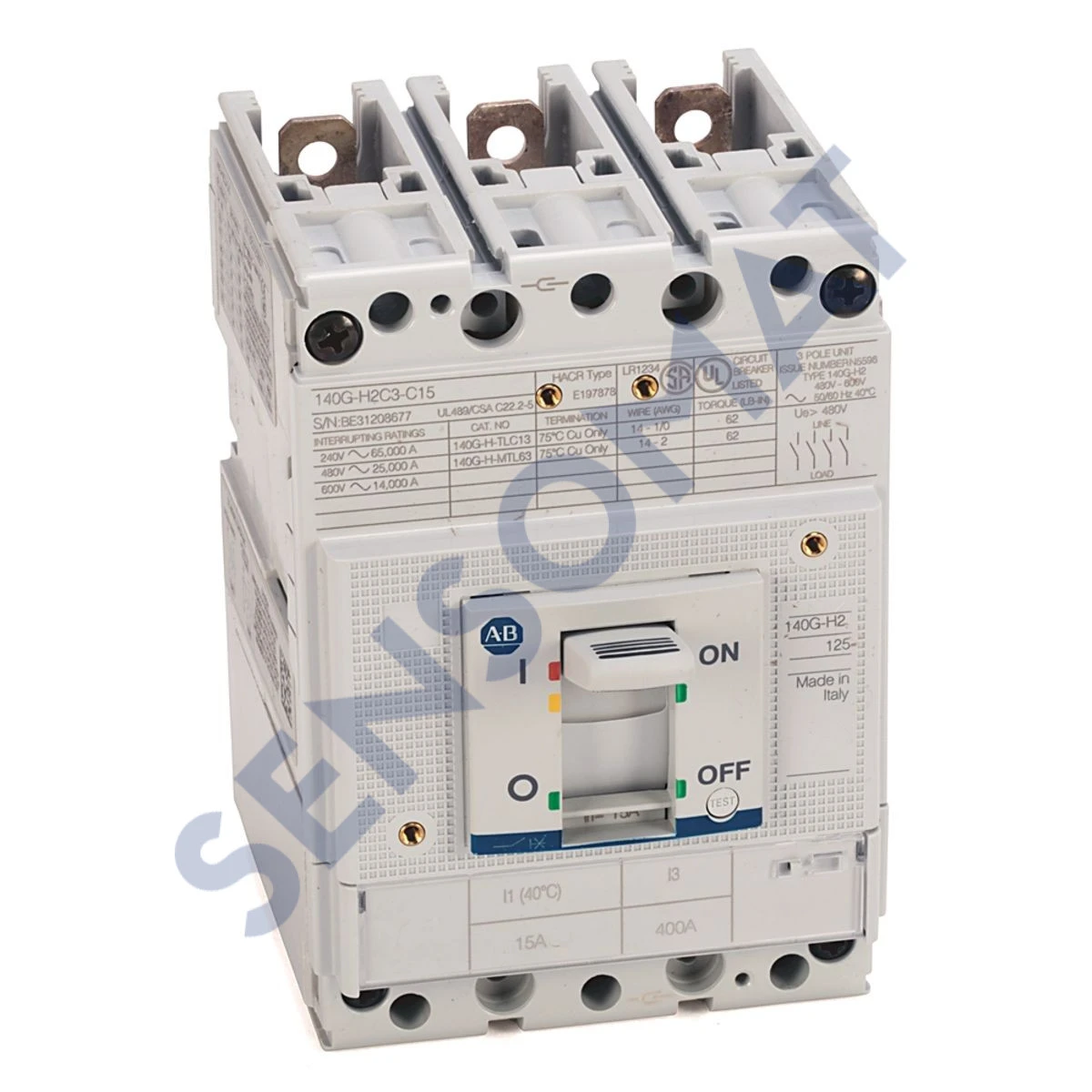 140G-H2C3-C60-KA Allen-Bradley 140G 125A H Fr