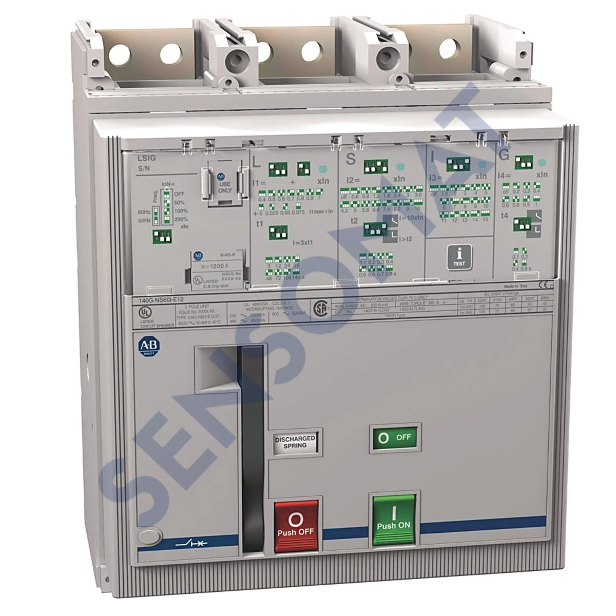 140G-NS6I4-E12 Allen-Bradley 140G 1200A Frame