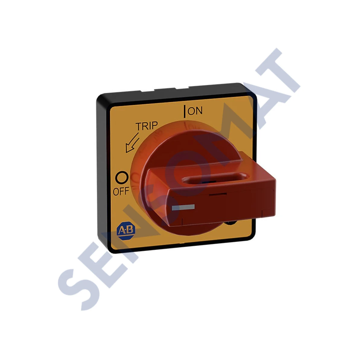 Allen-Bradley Rockwell Automation 140MT-C-DRY66 Red/Yellow Door Coupling Handle