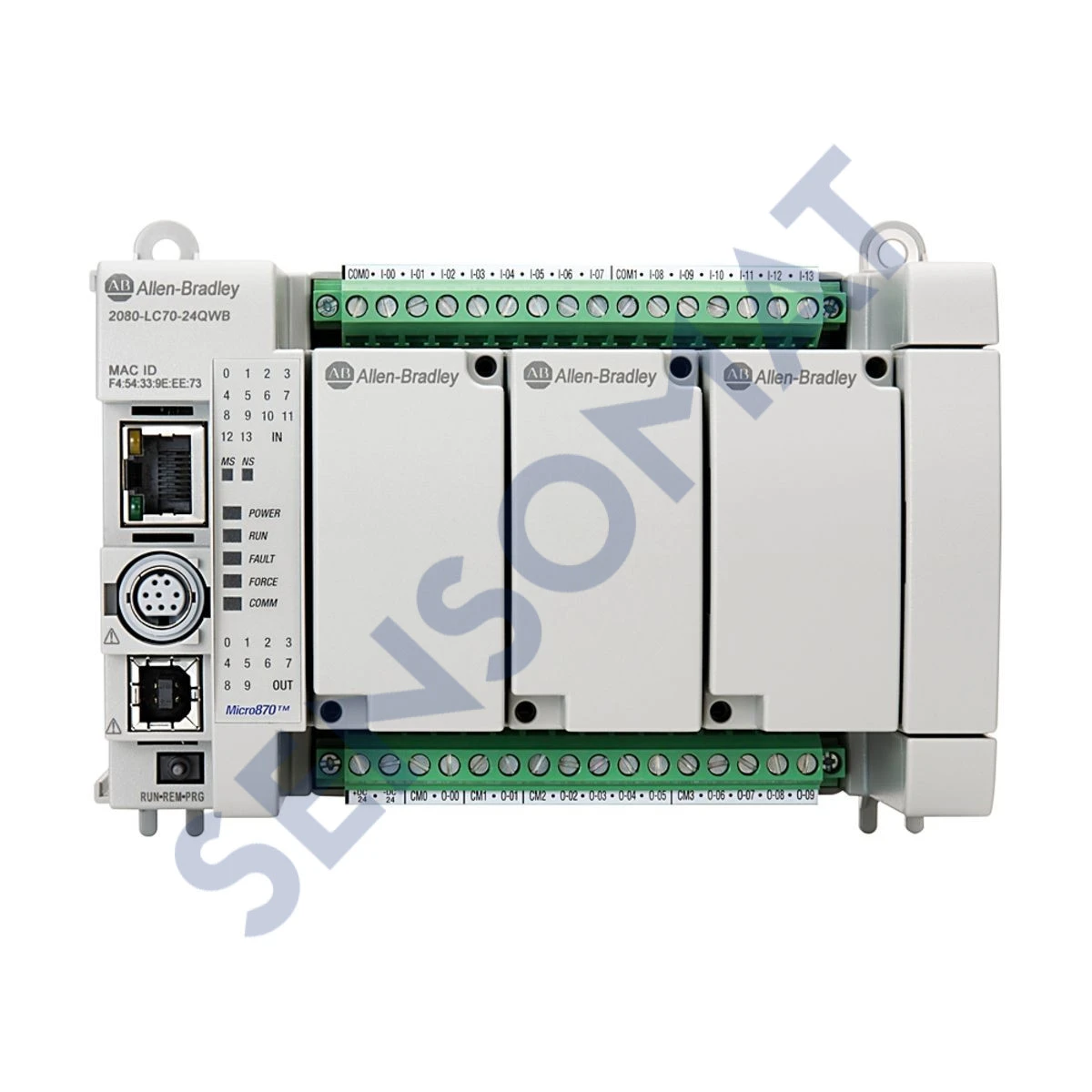 2080-LC70-24QWB Allen-Bradley Micro870 24 I/O